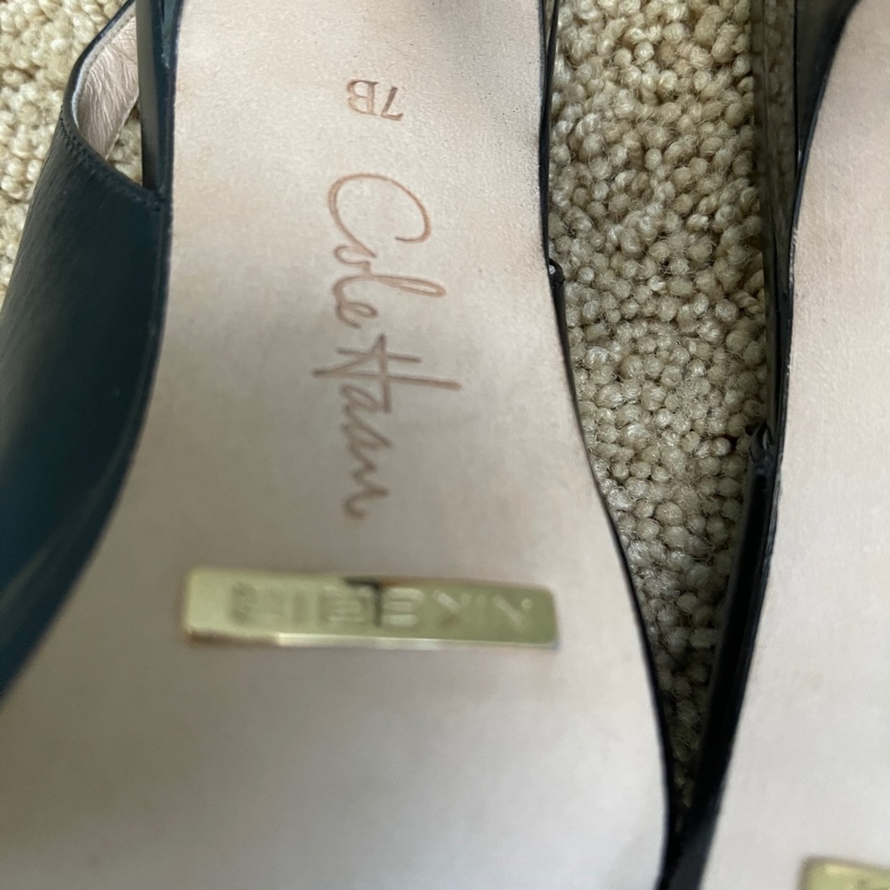 New Cole Haan peep toe heels - Picture 4 of 7